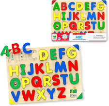 The Learning Journey: Lift & Learn ABC Puzzle - Alphabet Puzzles for Toddlers -