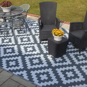 Valiant Waterproof Outdoor Rug for Patios, Decking and Garden - Various Sizes - Picture 1 of 66