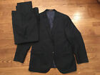 Gorgeous Peter Millar Made In Canada Blue Side Vented Flat Front Suit 43S
