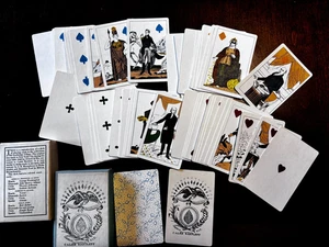 REPRO CALEB BARTLETT SPIELKARTEN KOMPLETT MIT BOX - Bild 1 von 1