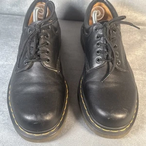 Zapatos informales con cordones DR. MARTENS para hombre talla 13 M negros 10905 AirWair de cuero - Imagen 1 de 24