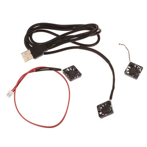 UF3H3-710 1703 5V 3.3V Ultra-thin Cooling Fan USB Large Air Flow Fan 17*17*3mm_W - Zdjęcie 1 z 15