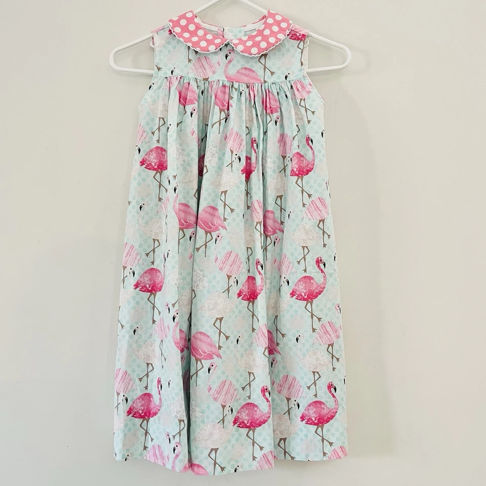 Vestido Flamenco The Bailey Niños Cuello Peter Pan Niña Pequeña Talla 5 Foto 1 de 4