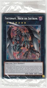 YU-GI-OH, FINSTERWAFFE, DRACHE DER ZERSTÖRUNG, SCR, BLC1-DE006, LIM, OVP, TOP - Bild 1 von 1
