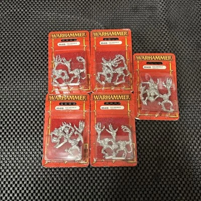 Warhammer  Chaos Daemons Pink Horrors of Tzeentch Metal OOP Fantasy (x5 Packs) - Image 1 of 3