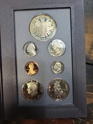 United States Congressional Cions 1989 Prestige Set 7 Coins - Image 1 of 4