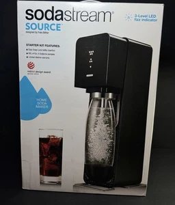 SodaStream Source Acqua Spumante Set 3 Pezzi Senza Richiesta Elettricità NUOVO - Foto 1 di 4