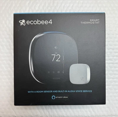 Ecobee 4 - Smart Thermostat - With A Room Sensor - Openbox - Image 1 of 4
