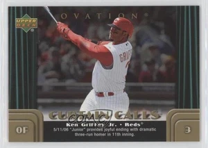 Upper Deck Ovation Curtain Calls 2006 Ken Griffey Jr #CC-KG1 HOF - Imagen 1 de 4