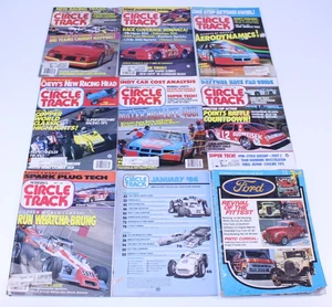 Petersen's Circle Track Ford Cars VTG Magazine Lot Bundle Set 1980's Racing Oval - Picture 1 of 19