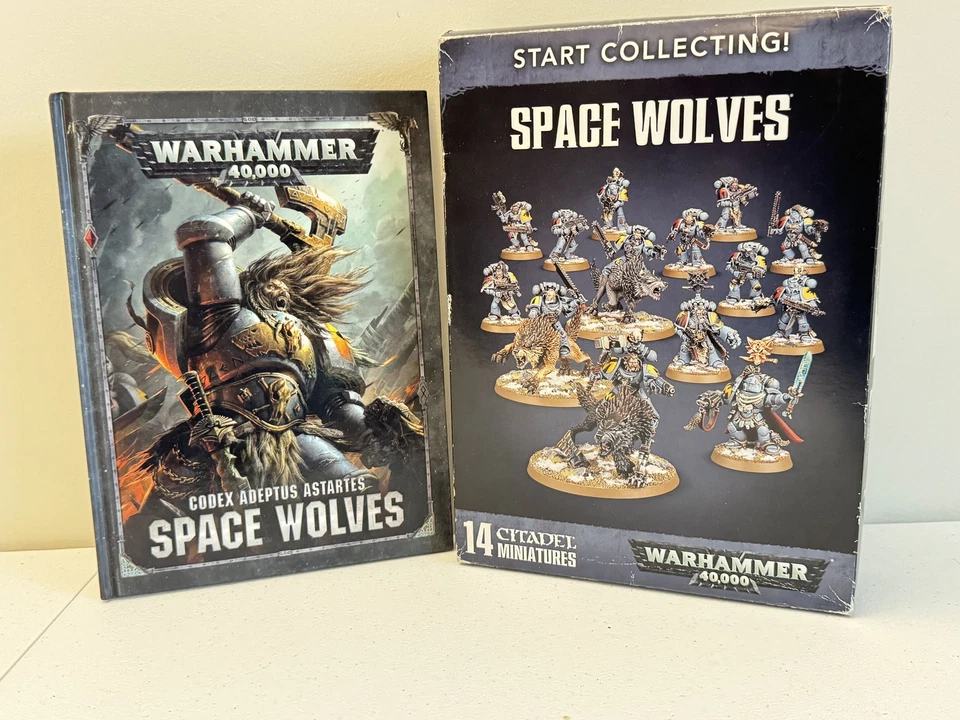 Start Collecting Space Wolves Warhammer 40K Games Workshop - Image 1 of 1