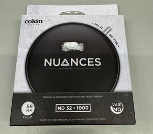 COKIN NUANCES 58MM VARI ND FILTER - 1-8 STOPS - Picture 1 of 2