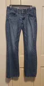 American Eagle Stretch Artist Womens Bootcut Jeans Size 6 - Picture 1 of 18