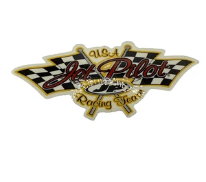 NOS Vintage Jet Pilot Jet Ski PWC Sticker  1980s 1990s Kawasaki Yamaha Racing - Picture 1 of 5