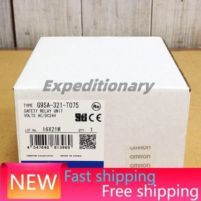 Omron G9SA-321-T075 Safety Relay Unit New In Box  US Free TAX - Image 1 of 3