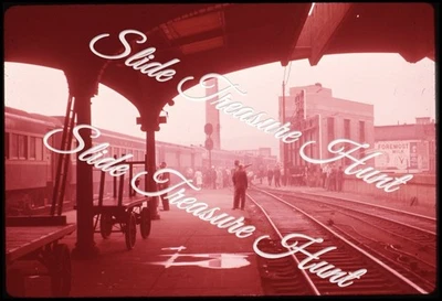 EL Railroad Erie Lackawanna Scranton Pennsylvania estación de tren 35 mm extensión años 60 Foto 1 de 3