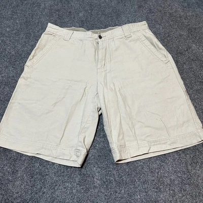 Columbia Shorts Mens 36 Tan Cotton Mid Rise Slash Pockets Causal - Image 1 of 4