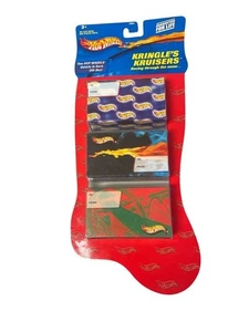 Hot Wheels Kringles Kruisers Holiday Stocking Car Gift Set For Kids - Picture 1 of 2