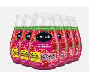 Renuzit Adjustable Air Freshener Gel, 7oz, Forever Raspberry, Pack of 6 - Picture 1 of 1