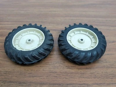 1/16 Ertl Toy Parts Diecast Rear Wheels Allis Chalmers Tractor  - Image 1 of 3