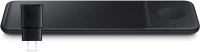 Samsung Wireless Qi Charger Trio - Charge up to 3 Devices at Once - Black - Image 1 of 3
