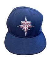 59Fifty New Era Tacoma Rainiers Baseball Cap Hat Navy Blue Size 7 7/8 Fitted