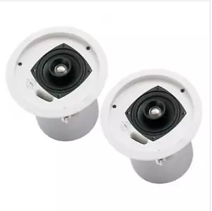Sealed New pair of Electro-Voice EVID C4.2 loudspeaker system ceiling mount Whit - Picture 1 of 3