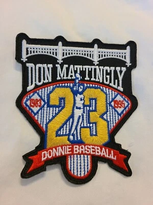 Don Mattingly Donnie Baseball New York Yankees Sleeve Patch for Jersey  - Image 1 of 4