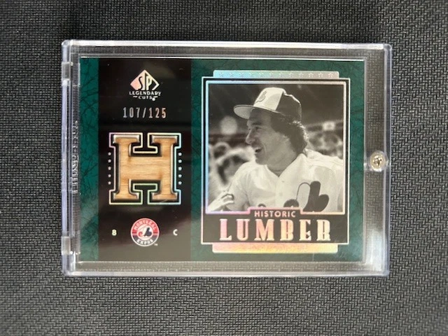 2003 SP Legendary Cuts Lumber GARY CARTER  #107/125  Bat Card NY Mets - Image 1 of 1