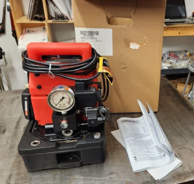 Interruptor de pie de válvula de descarga de bomba hidráulica ENERPAC WUD1100B U100 115V 10K PSI NUEVO Foto 1 de 4