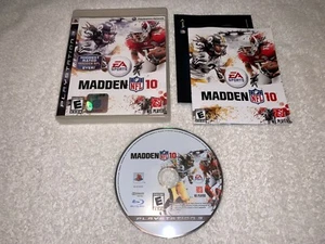 Madden NFL 10 (Sony PlayStation 3, 2009) PS3 Game Complete Nr Mint! - Foto 1 di 2