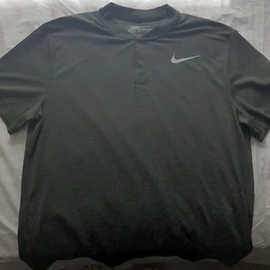 Nike Golf DriFit Shirt Grey Short Sleeve L - Picture 1 of 2
