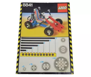 Vintage Lego Technic 8841 Expert Builder Dune Buggy Instruction Manual Booklet - Picture 1 of 4