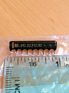 25 pz array di rete resistore l091s223lf 22k ohm 22KR 8 9 PIN - Foto 1 di 2