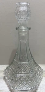 DECANTER VINTAGE IN VETRO TRASPARENTE CON TAPPO - Foto 1 di 11