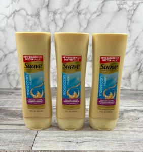 3 PACK Suave Professionals Moroccan Infusion Color Care Hair Conditioner 15oz - Picture 1 of 5