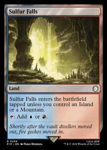 MTG Fallout R Sulfur Falls #0294 - Picture 1 of 1