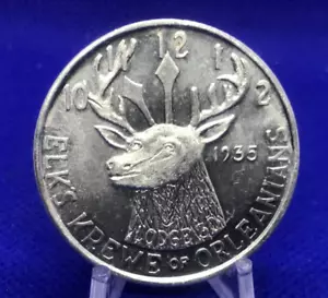 Elks Krewe Of Orleanians 1935 Doubloon - Picture 1 of 2