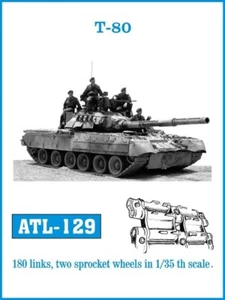 Friulmodel ATL-129 - 1/35 T-80 (catene) - Nuovo - Foto 1 di 1
