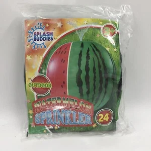 Outdoor Watermelon Sprinkler 24" by Splash Buddies Summer Fun Ages 3+ - New - Picture 1 of 3