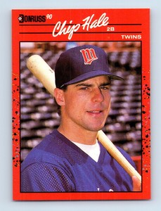 1990 Donruss Chip Hale Rookie Minnesota Twins #690