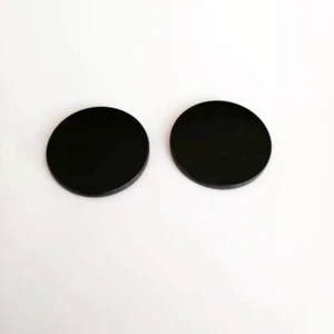 HWB800 RG800 infrared transmitting filter lens black glass 1PC - Picture 1 of 5