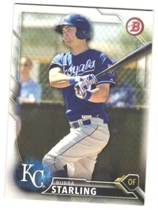 2016 Bowman Bubba Starling #BP138 Prospects - Picture 1 of 2