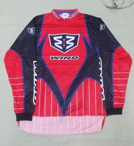 CAMISETAS WIND RACEWARE MOTOCROSS ROJAS/AZULES/NEGRAS - Imagen 1 de 7
