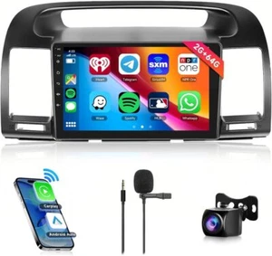 For Toyota Camry 2000-2006 Android Carplay Car Stereo Radio GPS Navi 64G Camera - Picture 1 of 20