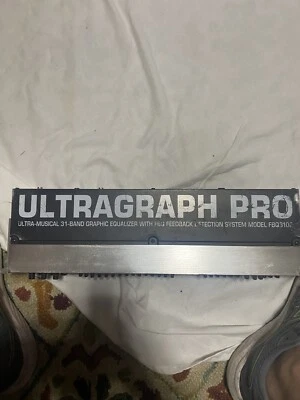behringer ultragraph pro fbq3102 - Imagem 1 de 4