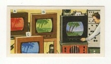 Comet Sweets Modern Wonders 1961. Colour Television commences