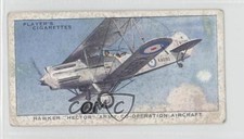 1938 Player's Aircraft of the Royal Air Force Tobacco Hawker Hector #4 0d4