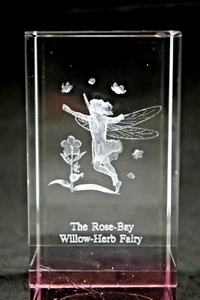 The ROSE-BAY WILLOW-HERB Fairy Crystal Clear / Cicely Mary Barker Flower Fairies - Bild 1 von 9