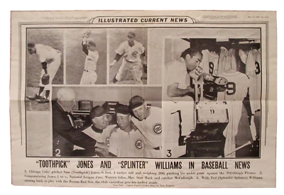 Póster de exhibición del CIE 1955 palillo de dientes Jones Ted Splinter Williams Boston Red Sox  Foto 1 de 2